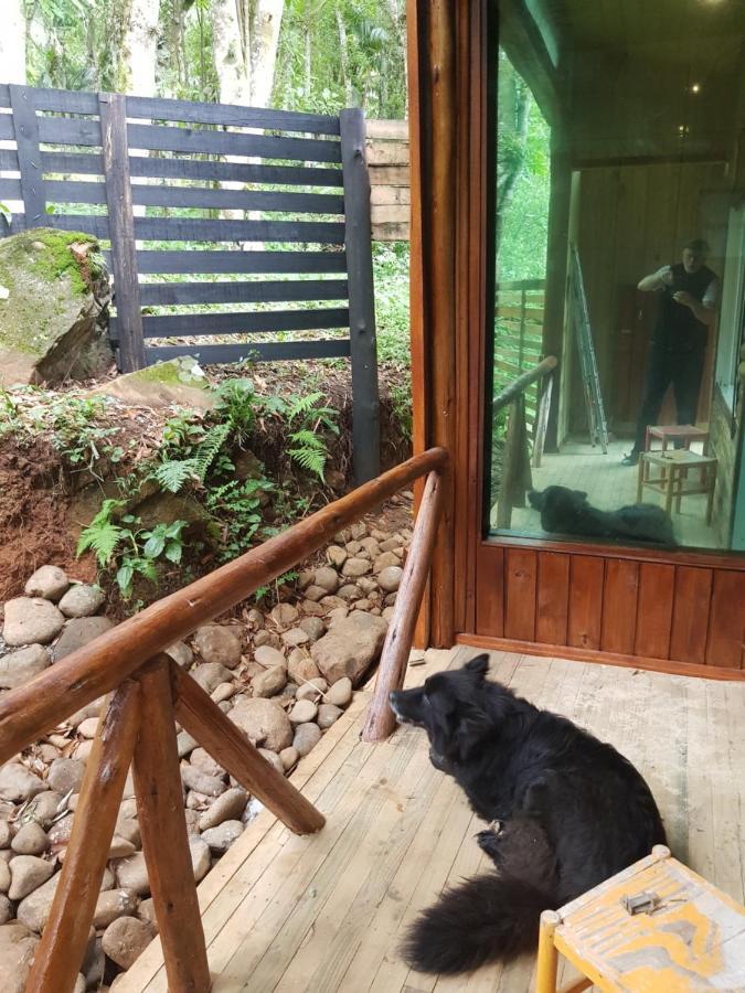 Chale Espelhado No Itaimbezinho Villa Praia Grande  Kültér fotó